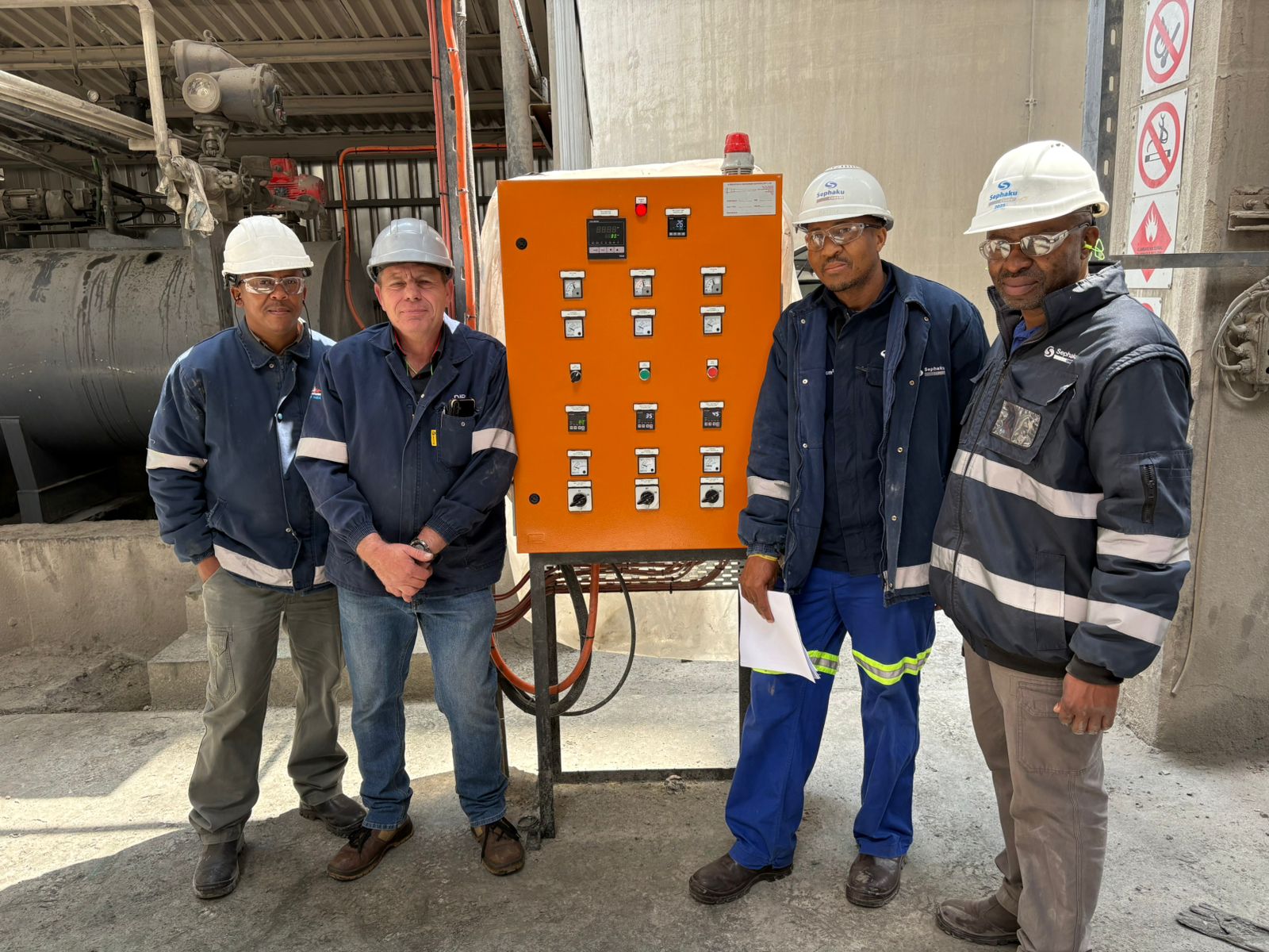 HFO Electrical heating system with phase angle controller and PID control